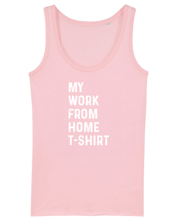 Work from home shirt Cotton Pink