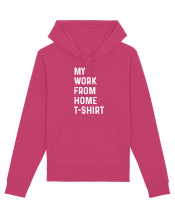 Work from home shirt Raspberry