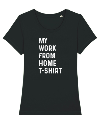 Work from home shirt Black
