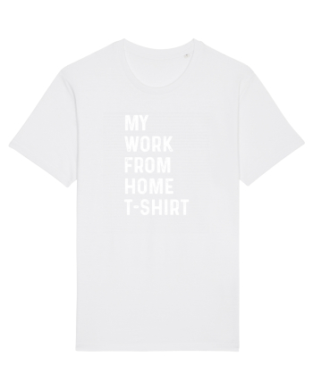 Work from home shirt White