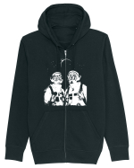 Cat and Dog  Astronauts Hanorac cu fermoar Unisex Connector