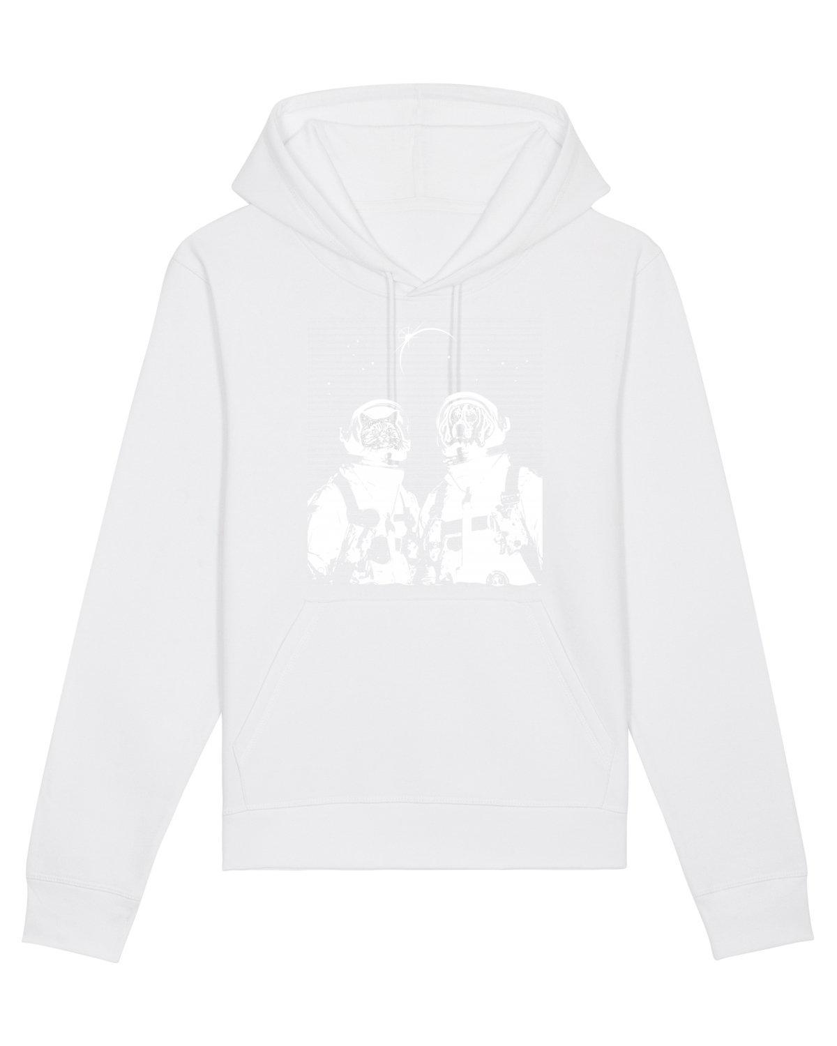Hanorac Unisex Drummer White