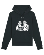 Cat and Dog  Astronauts Hanorac Unisex Drummer