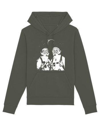 Cat and Dog  Astronauts Khaki