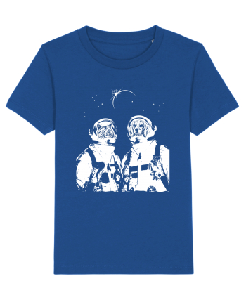 Cat and Dog  Astronauts Majorelle Blue