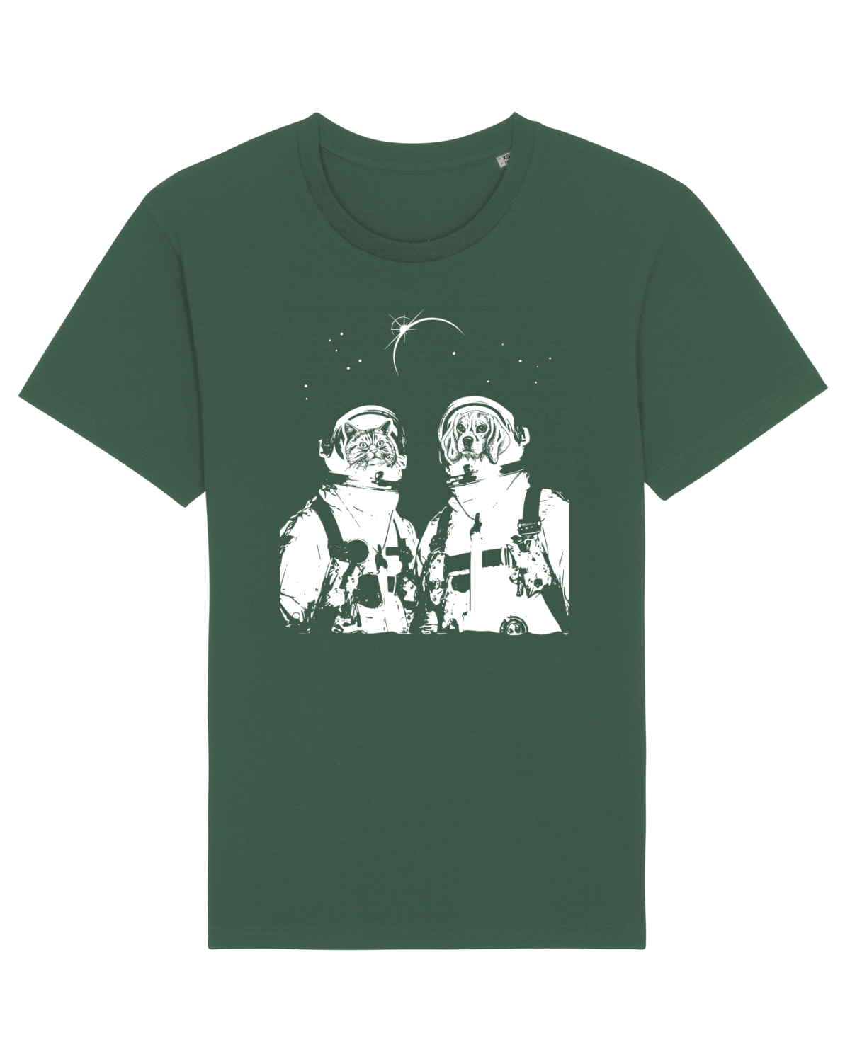 Tricou mânecă scurtă Unisex Rocker Bottle Green