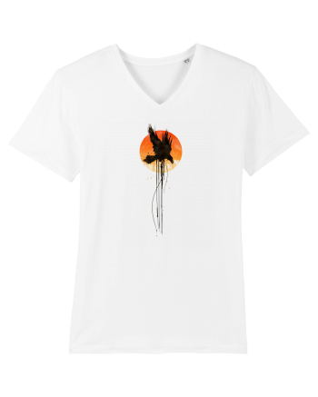 Raven Vintage  White