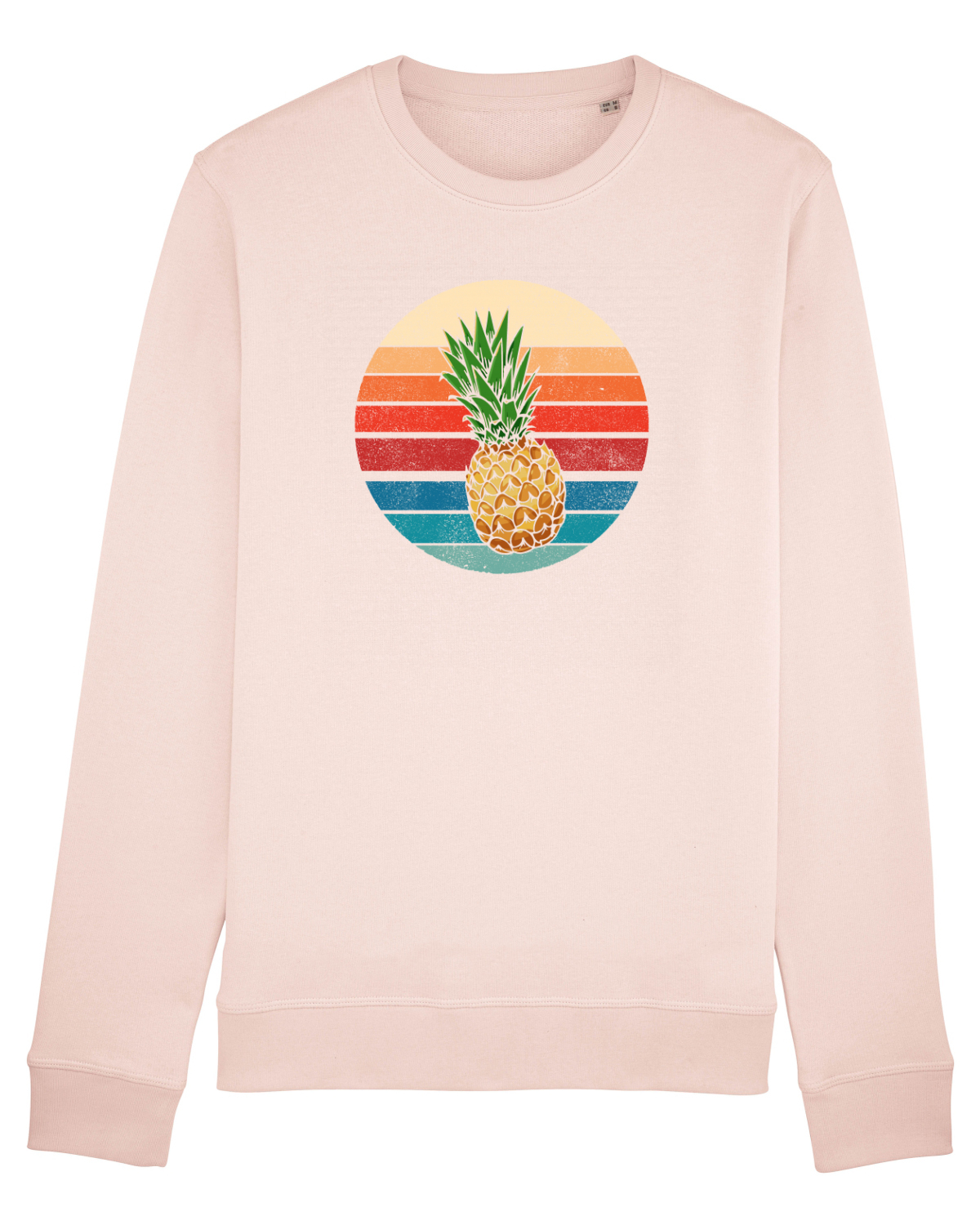 Bluză mânecă lungă Unisex Rise Candy Pink