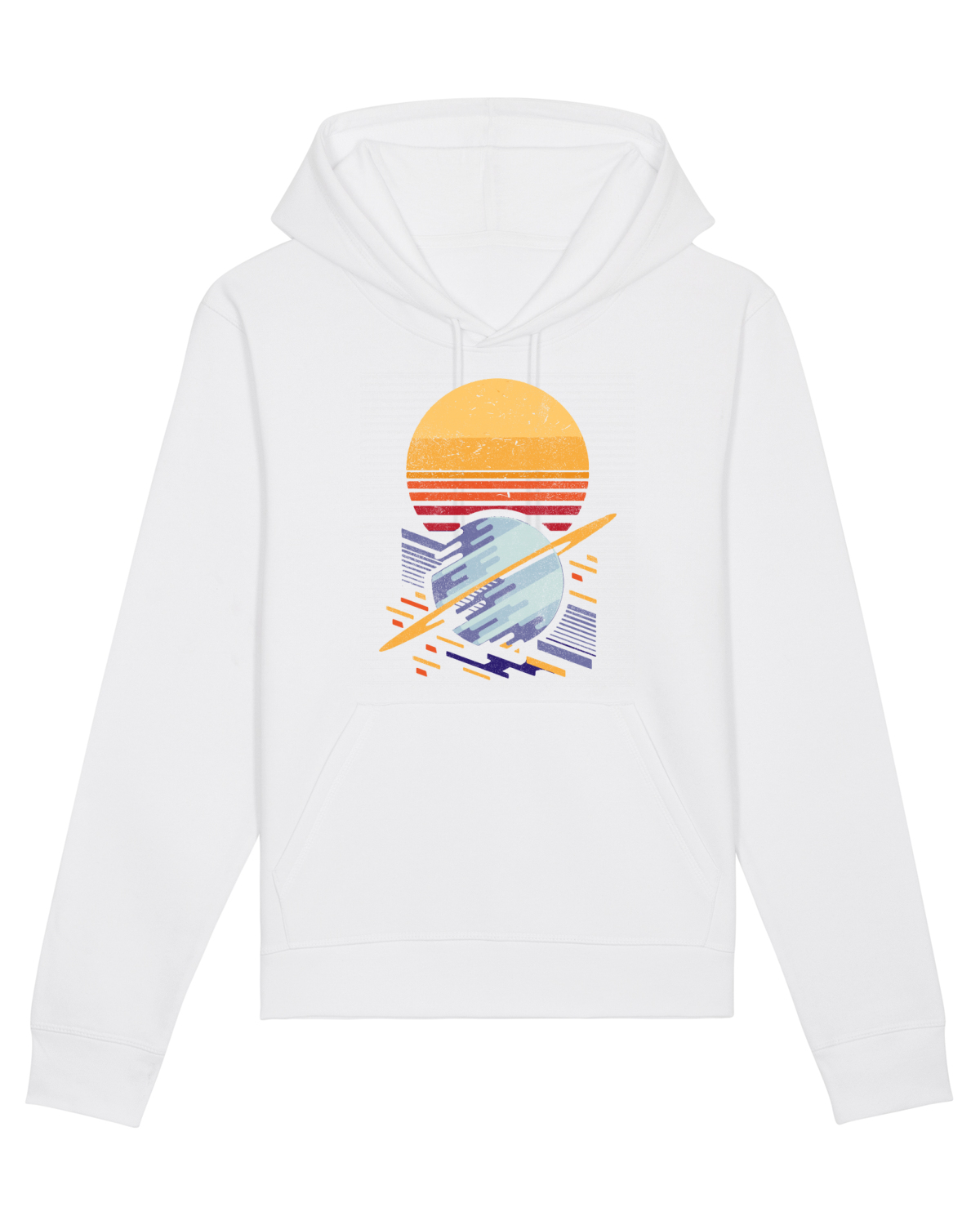 Hanorac Unisex Drummer White