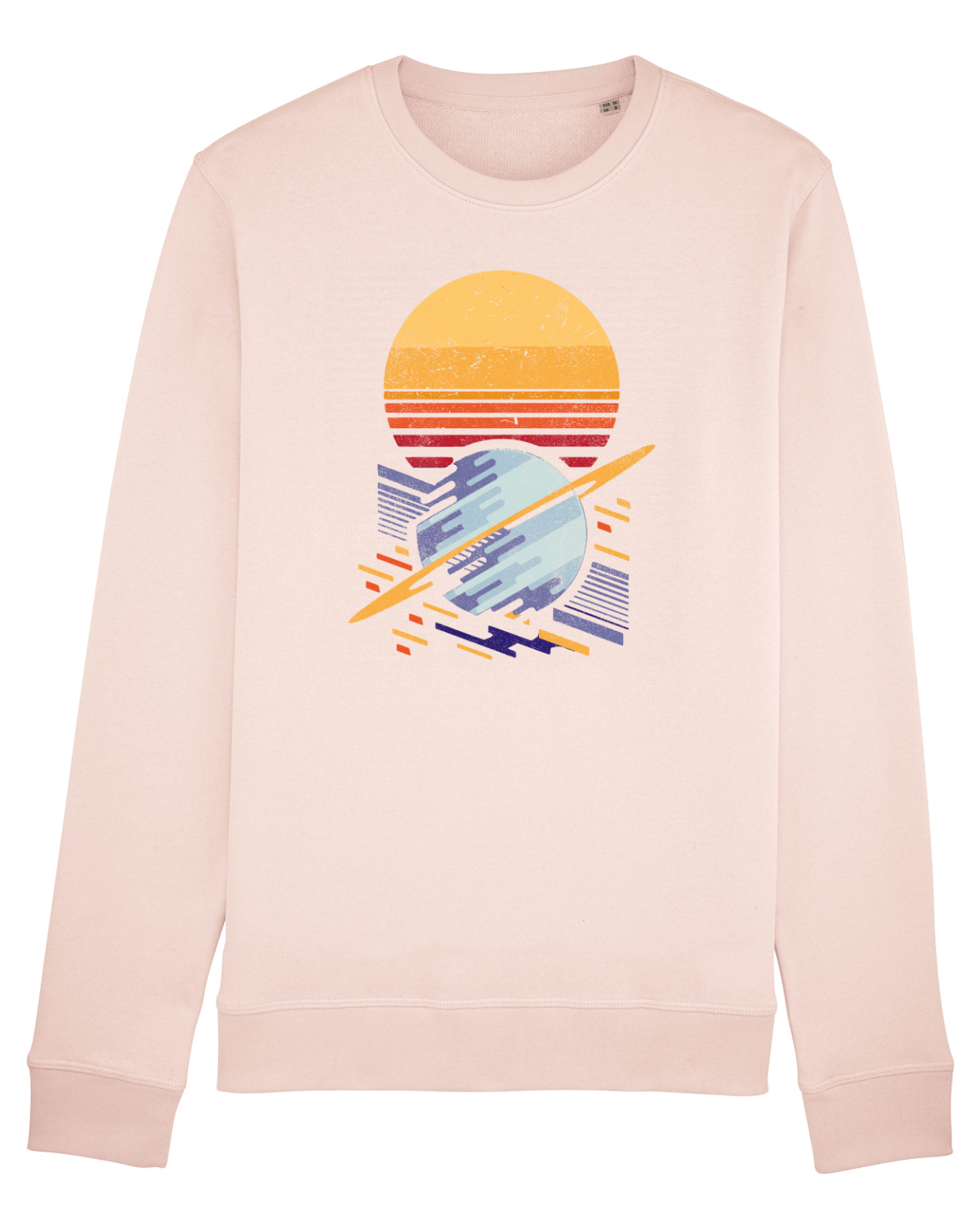 Bluză mânecă lungă Unisex Rise Candy Pink