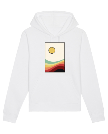 Retro sun White