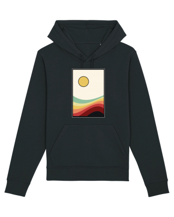 Retro sun Black