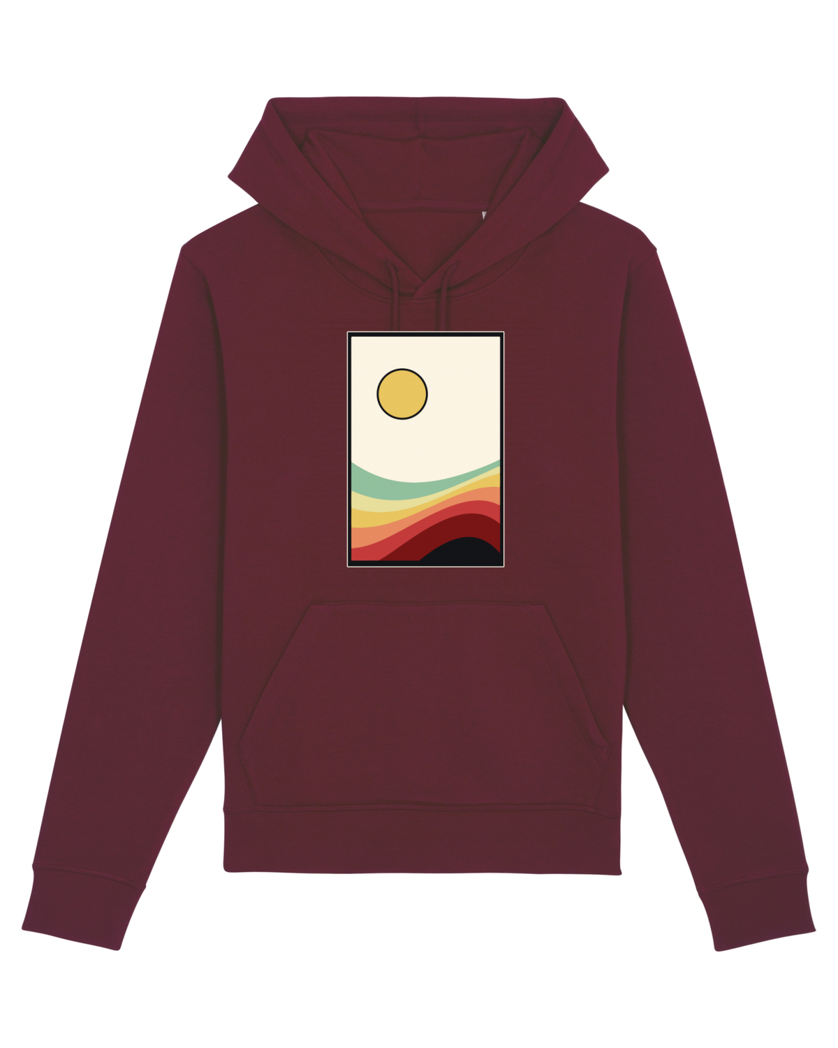 Hanorac Unisex Drummer Burgundy