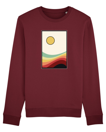 Retro sun Burgundy