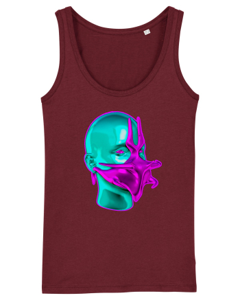 Alien Mask - Mască extraterestră Burgundy
