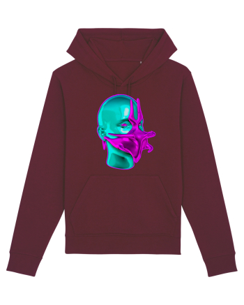 Alien Mask - Mască extraterestră Burgundy