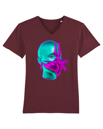 Alien Mask - Mască extraterestră Burgundy