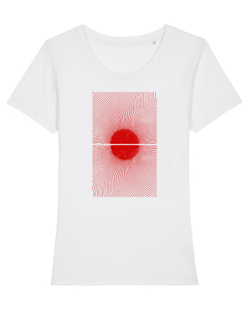 Abstract Sun  White