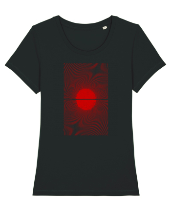 Abstract Sun  Black