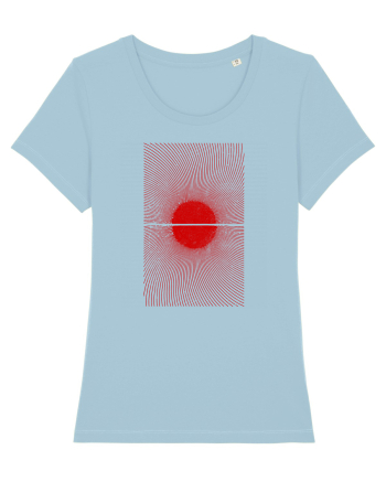 Abstract Sun  Sky Blue