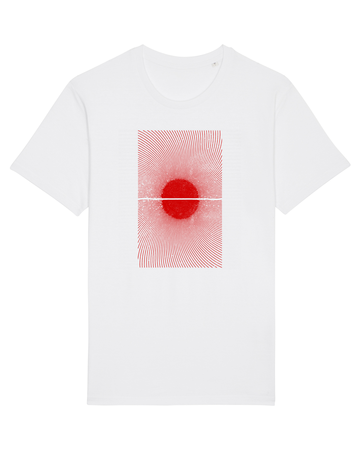 Tricou mânecă scurtă Unisex Rocker White