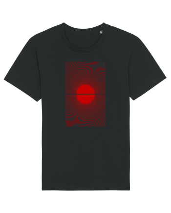 Abstract Sun  Black