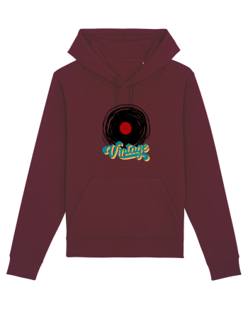 Vintage Disc Burgundy