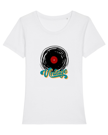 Vintage Disc White