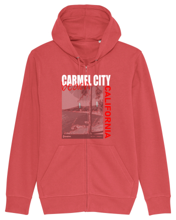 Travel. California Carmine Red