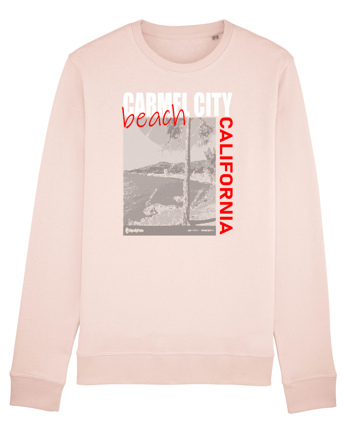 Bluză mânecă lungă Unisex Rise Candy Pink