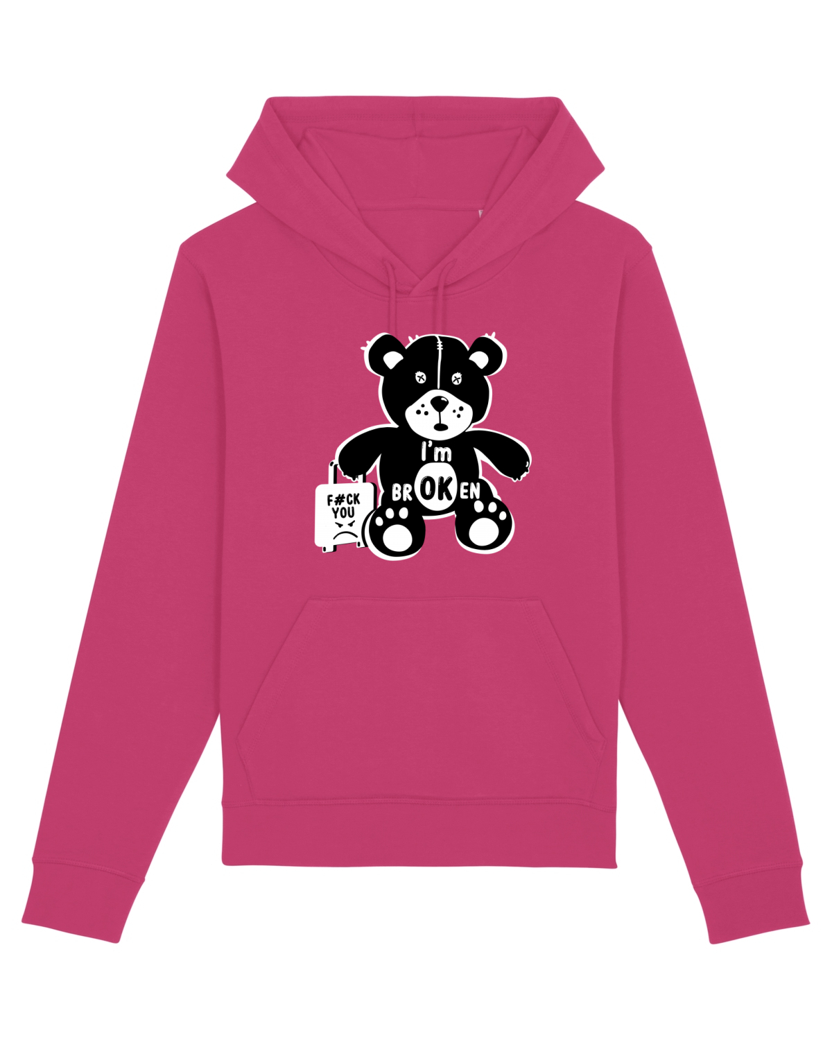Hanorac Unisex Drummer Raspberry