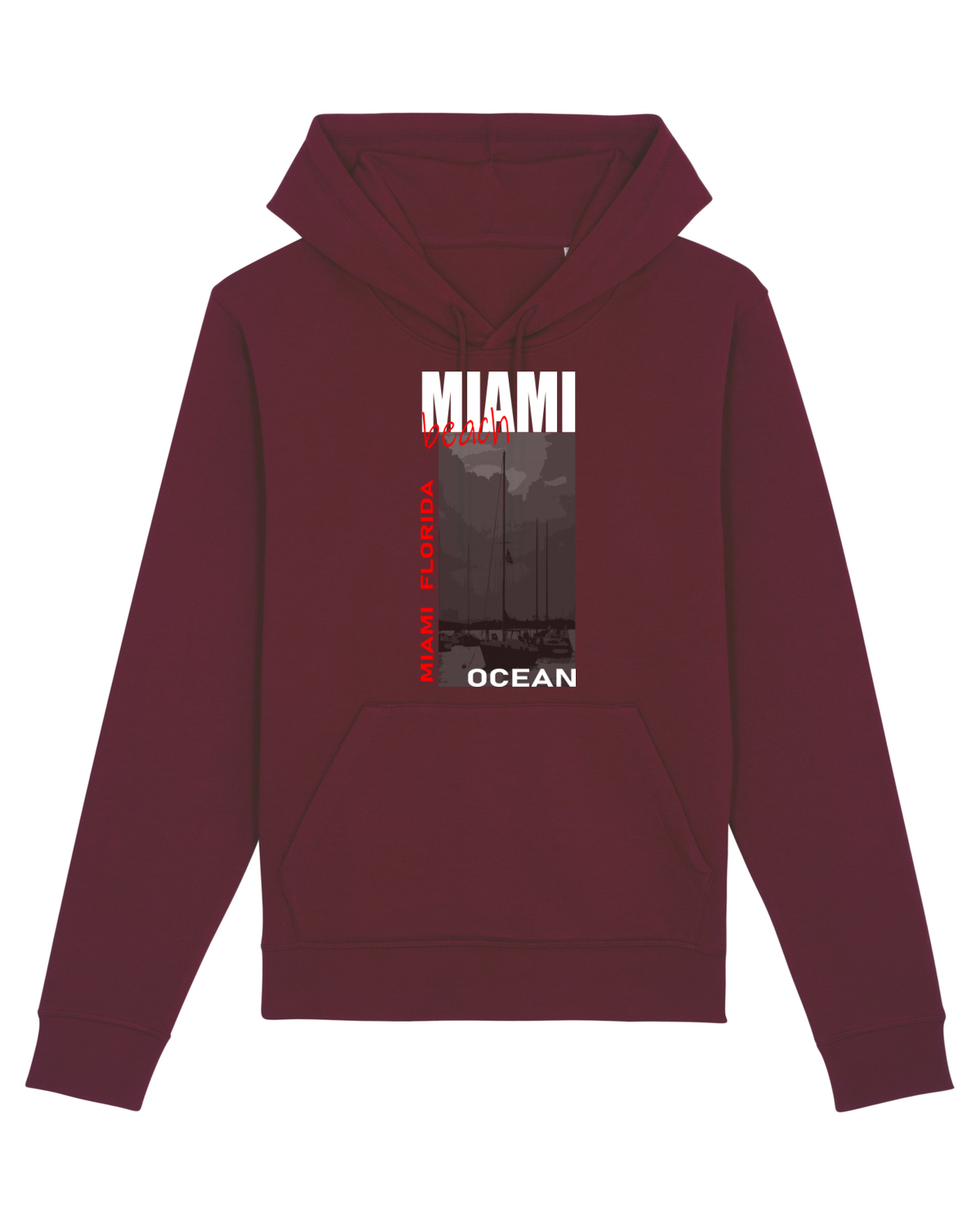 Hanorac Unisex Drummer Burgundy