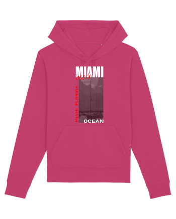 Travel. Miami Beach Raspberry