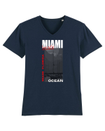 Travel. Miami Beach Tricou mânecă scurtă guler V Bărbat Presenter