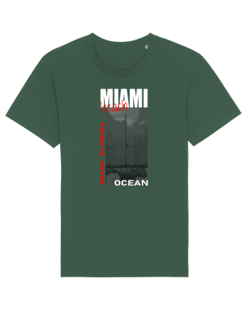 Travel. Miami Beach Bottle Green