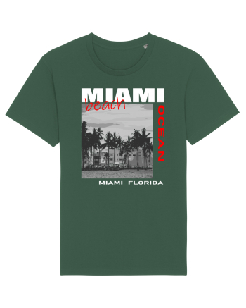 Miami Florida Bottle Green