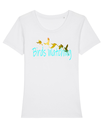 Birds Watching White