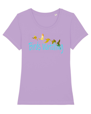 Birds Watching Lavender Dawn