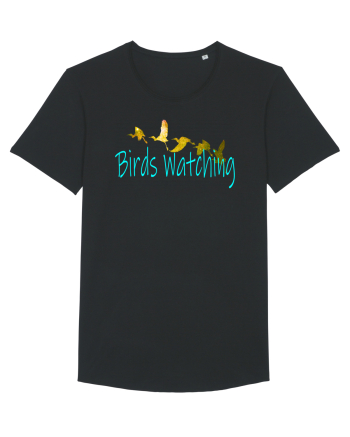 Birds Watching Black