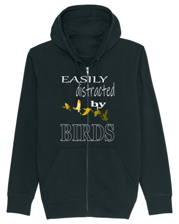 Easily Distracted By Birds Black
