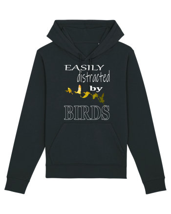 Easily Distracted By Birds Black
