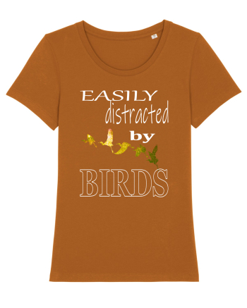 Easily Distracted By Birds Roasted Orange