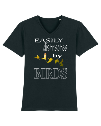 Easily Distracted By Birds Black