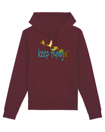 Keep Flying Burgundy