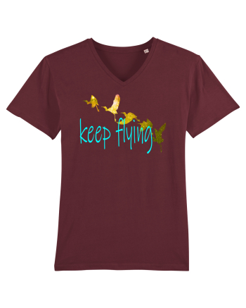 Keep Flying Burgundy