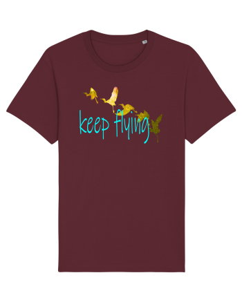 Keep Flying Burgundy