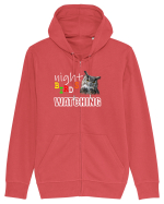 Night Birds Watching Hanorac cu fermoar Unisex Connector