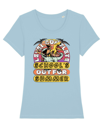 Level Complete School's Out For Summer Sky Blue