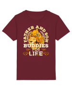 Tata si fiul prieteni pe viata. Father and son buddies for life Tricou mânecă scurtă  Copii Mini Creator