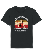 A Day Without Wine I Have No Idea Tricou mânecă scurtă Unisex Rocker